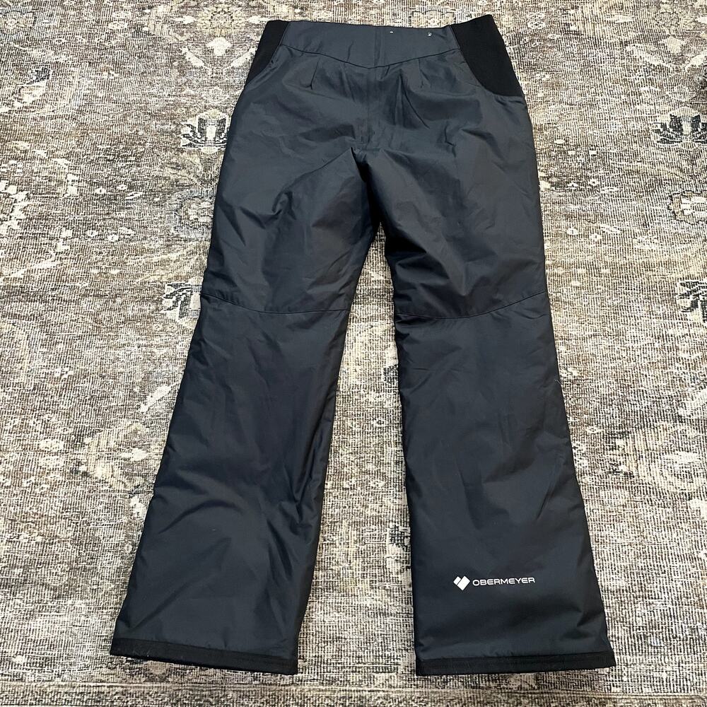 Obermeyer Black Ski Snowboard Pant Insulated Women's Size 6 - Picture 3 of 5